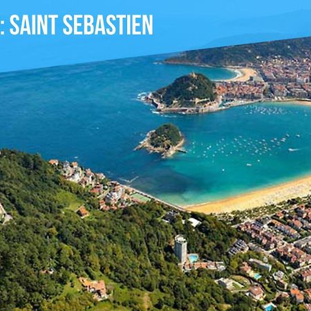 Apartament Caporizon-Baillenia-T1 Vue Montagne - Piscine St Jean De Luz Saint-Jean-de-Luz Zewnętrze zdjęcie