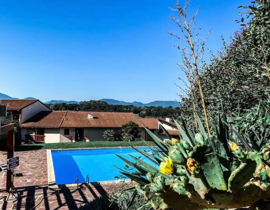 Apartament Caporizon-Baillenia-T1 Vue Montagne - Piscine St Jean De Luz Saint-Jean-de-Luz Zewnętrze zdjęcie